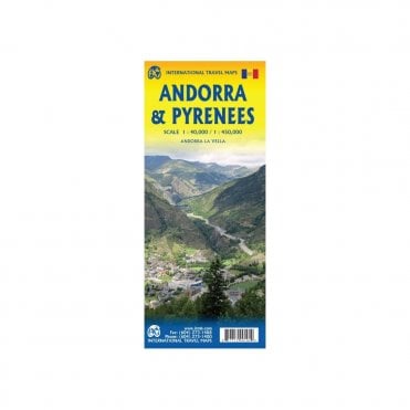 Andorra / Pyrenees Travel Map