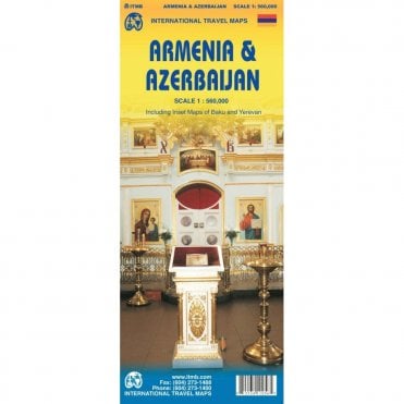 Armenia / Azerbaijan Travel Map