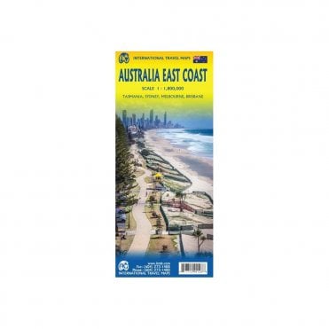 Australia East Coast Travel Map