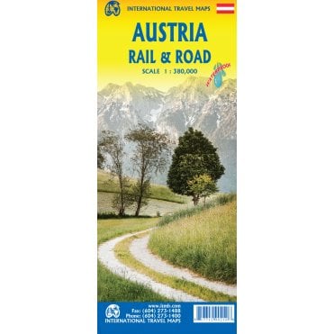 Austria & Salzburg Travel Map