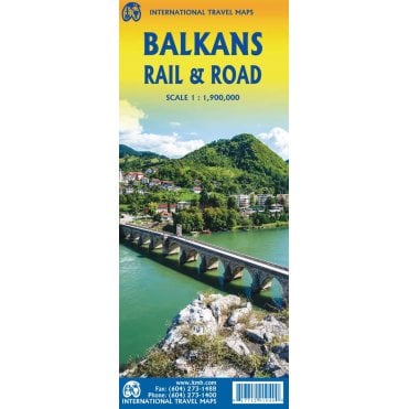 Balkans Travel Reference Map