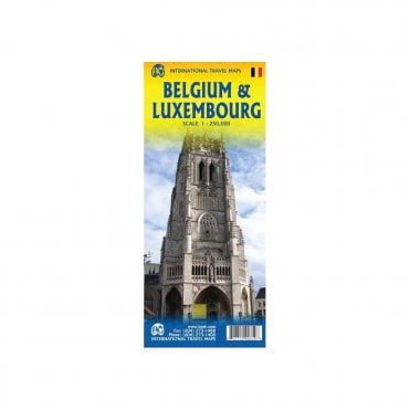 Belgium / Luxembourg Travel Map
