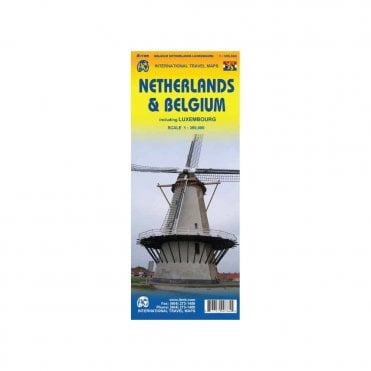 Belgium / Netherlands / Luxembourg Travel Map