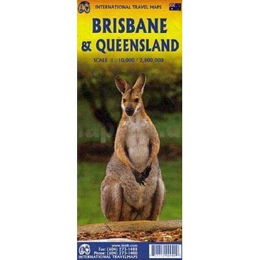 Brisbane & Queensland Travel Map