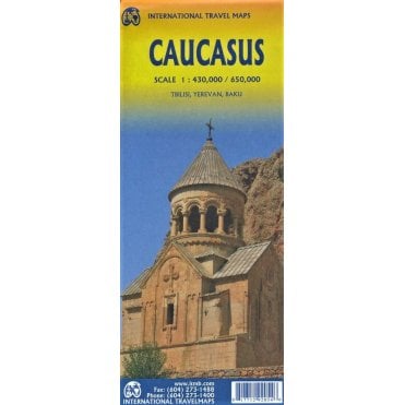 Caucasus Travel Map