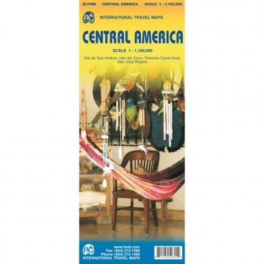 Central America Travel Map