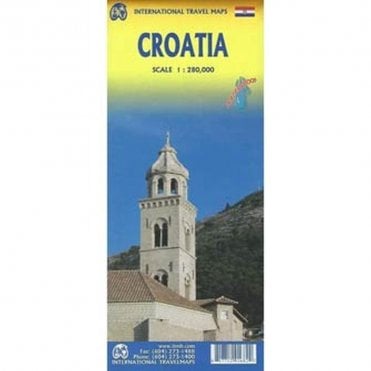 Croatia Travel Map