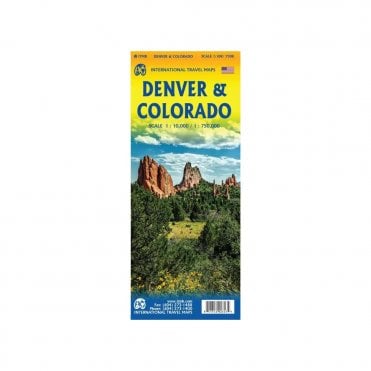 Denver and Colorado Travel Map