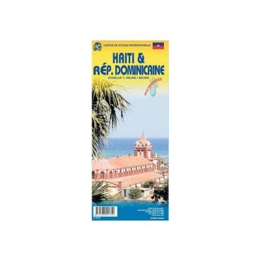 Dominican Republic & Haiti Travel Map