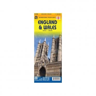 England / Wales Travel Map
