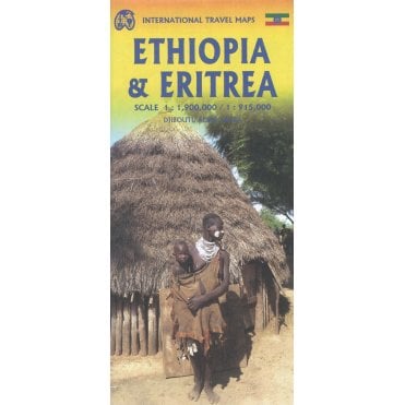 Ethiopia and Eritrea Travel Map