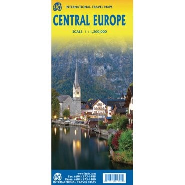 Europe (Central) Travel Reference Map