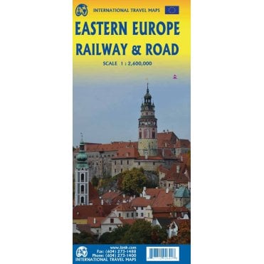Europe (East) Travel Reference Map