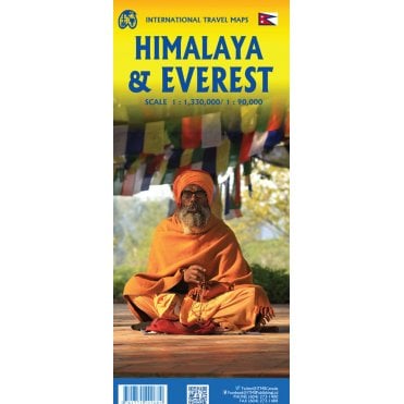 Everest & Himalaya Travel Reference Map