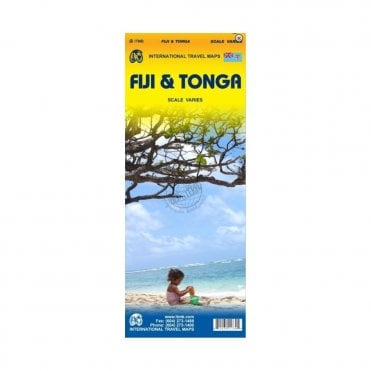 Fiji & Tonga Travel Map