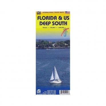 Florida & USA Deep South Travel Map