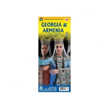 Georgia & Armenia Travel Map
