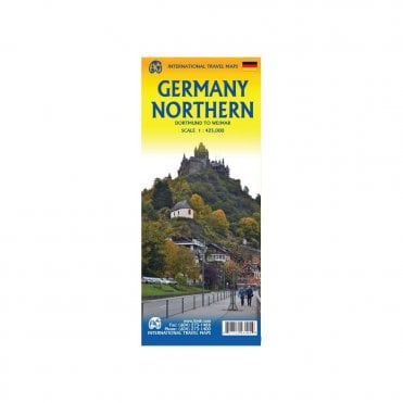 Germany Northern Travel Map