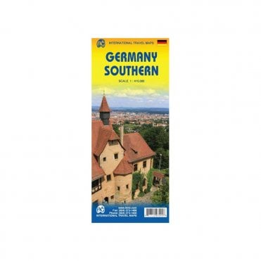 Germany Southern Travel Map