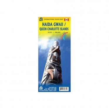 Haida Gwaii / Queen Charlotte Islands / BC Coast Travel Map