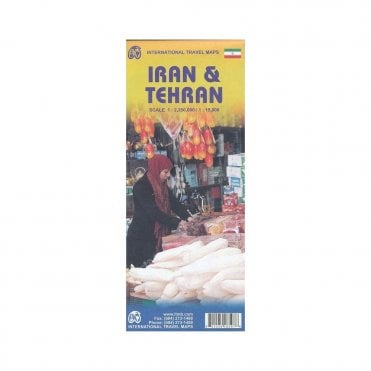 Iran & Tehran Travel Map