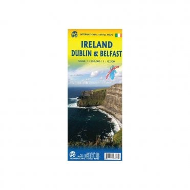Ireland - Dublin & Belfast Travel Map