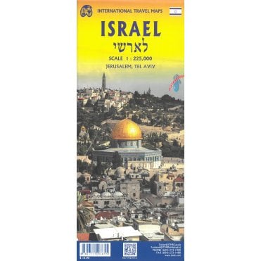 Israel / Palestine Travel Map