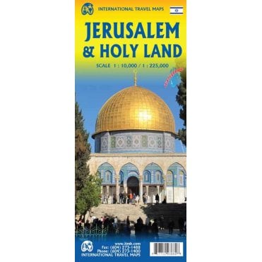 Jerusalem & Holy Land Travel Map