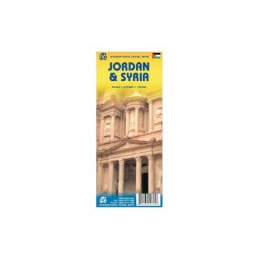Jordan / Syria Travel Map