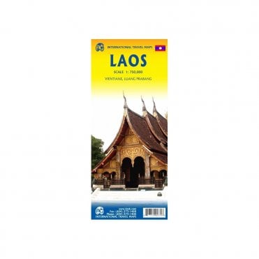 Laos Travel Map