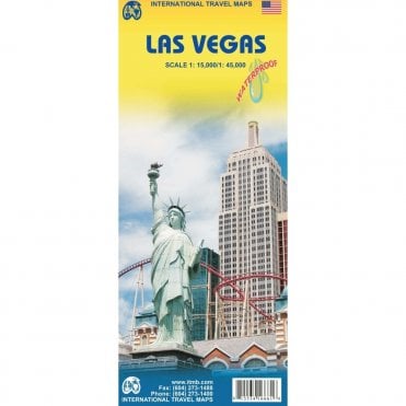Las Vegas Nevada Travel Map