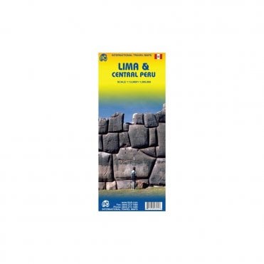 Lima City & Central Peru Travel Map