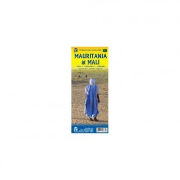 Mauritania / Mali Travel Map