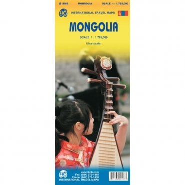 Mongolia Travel Map