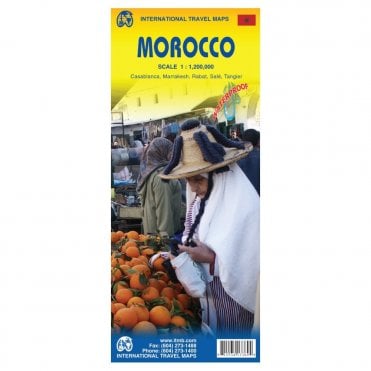 Morocco Travel Map