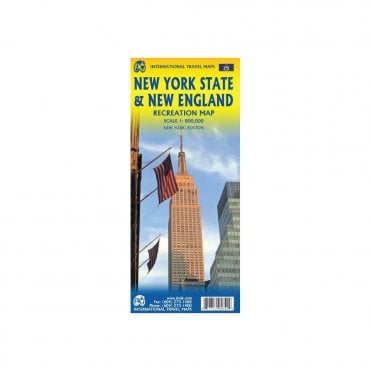 New York State / New England Travel Map