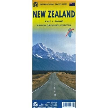 New Zealand Travel Map