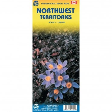 Northwest Territories Canada Travel Map