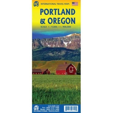 Portland & Oregon Travel Map