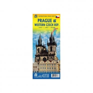 Prague & Western Czech Republic Travel Map