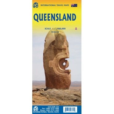 Queensland Travel Reference Map