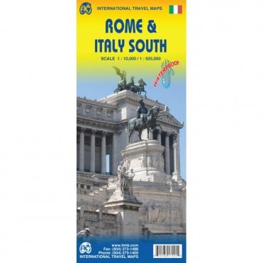 Rome & Southern Italy Travel Map