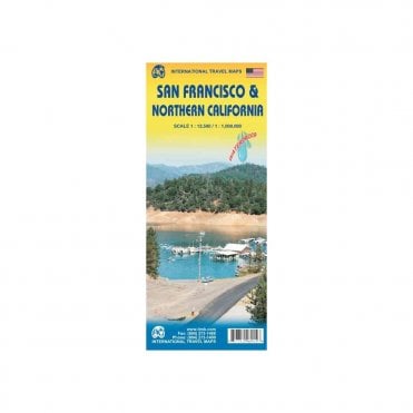 San Francisco & Northern California Travel Reference Map