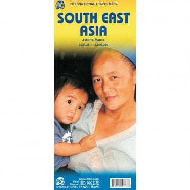 South East Asia Travel Map