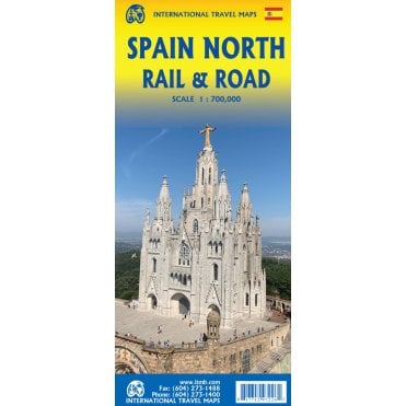 Spain (North) Travel Reference Map