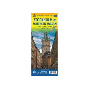 Stockholm / Sweden South Travel Map