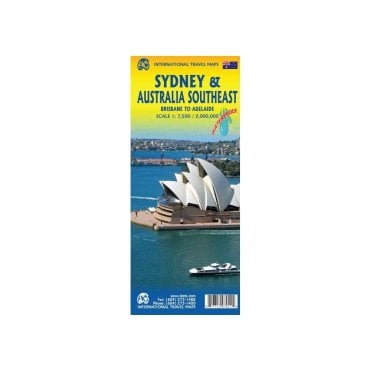 Sydney & Australia Southeast Travel Map