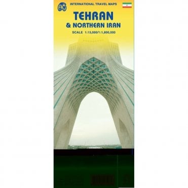 Tehran and Northern Iran Travel Map
