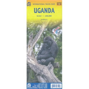 Uganda Travel Map