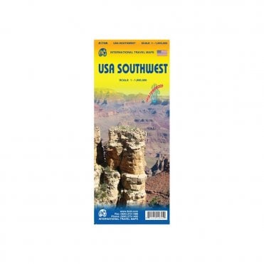 USA SouthWest Travel Map